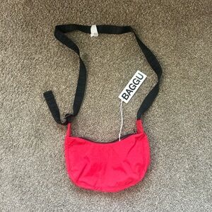 Baggu Vibrant Red Crossbody Bag